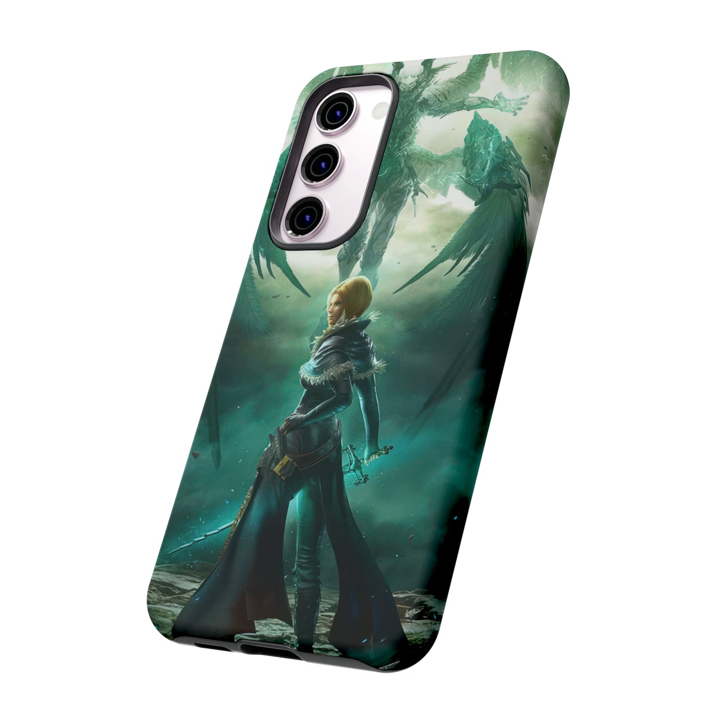 Final Fantasy XVI Benedikta Harman |  Enhance Tough Phone Cases for iPhone 11-15 Pro Max / Samsung S21 - 23 Ultra / Pixel 5 - 7