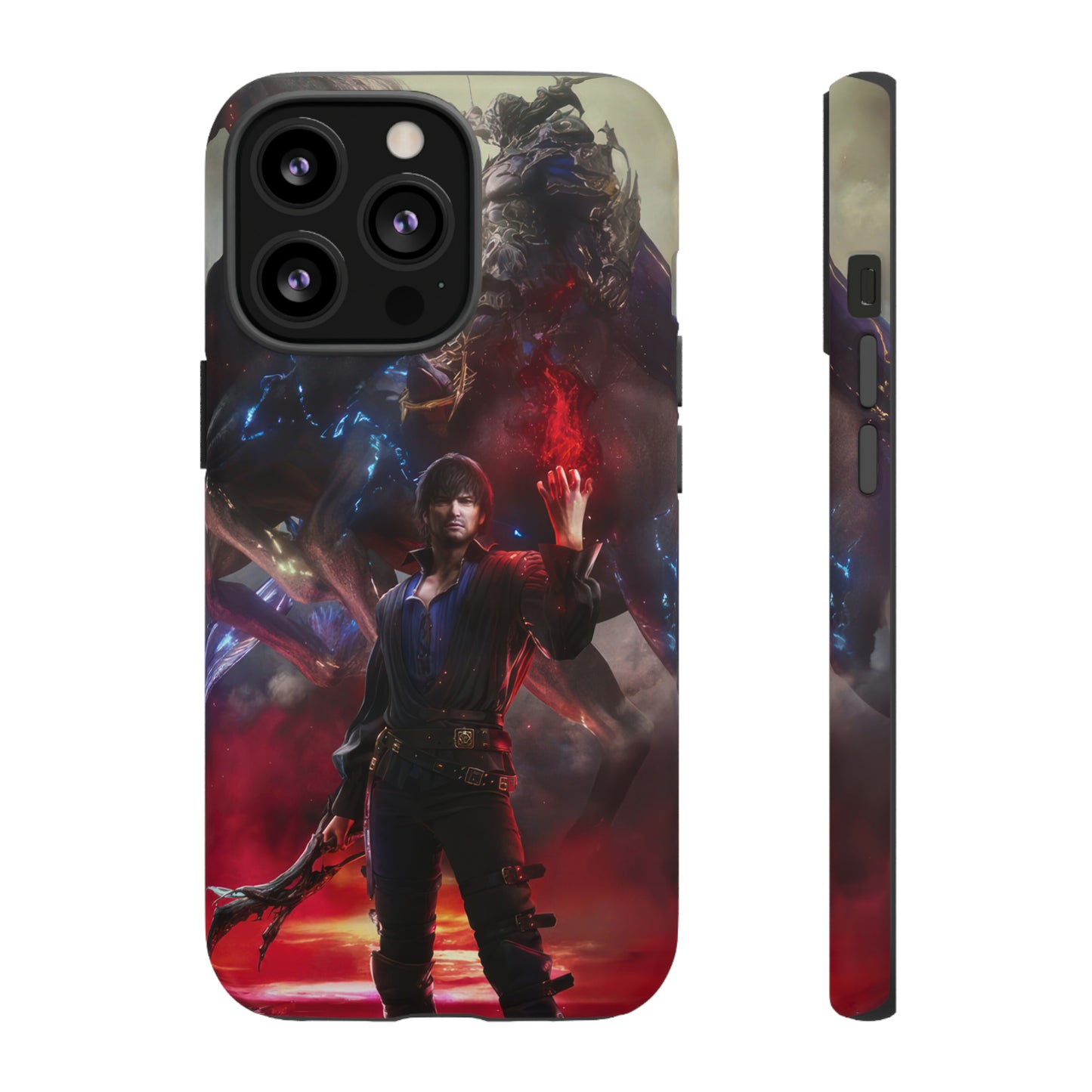 Final Fantasy XVI Barnabas Tharmr | Enhance Tough Phone Cases for iPhone 11-15 Pro Max / Samsung S21 - 23 Ultra / Pixel 5 - 7