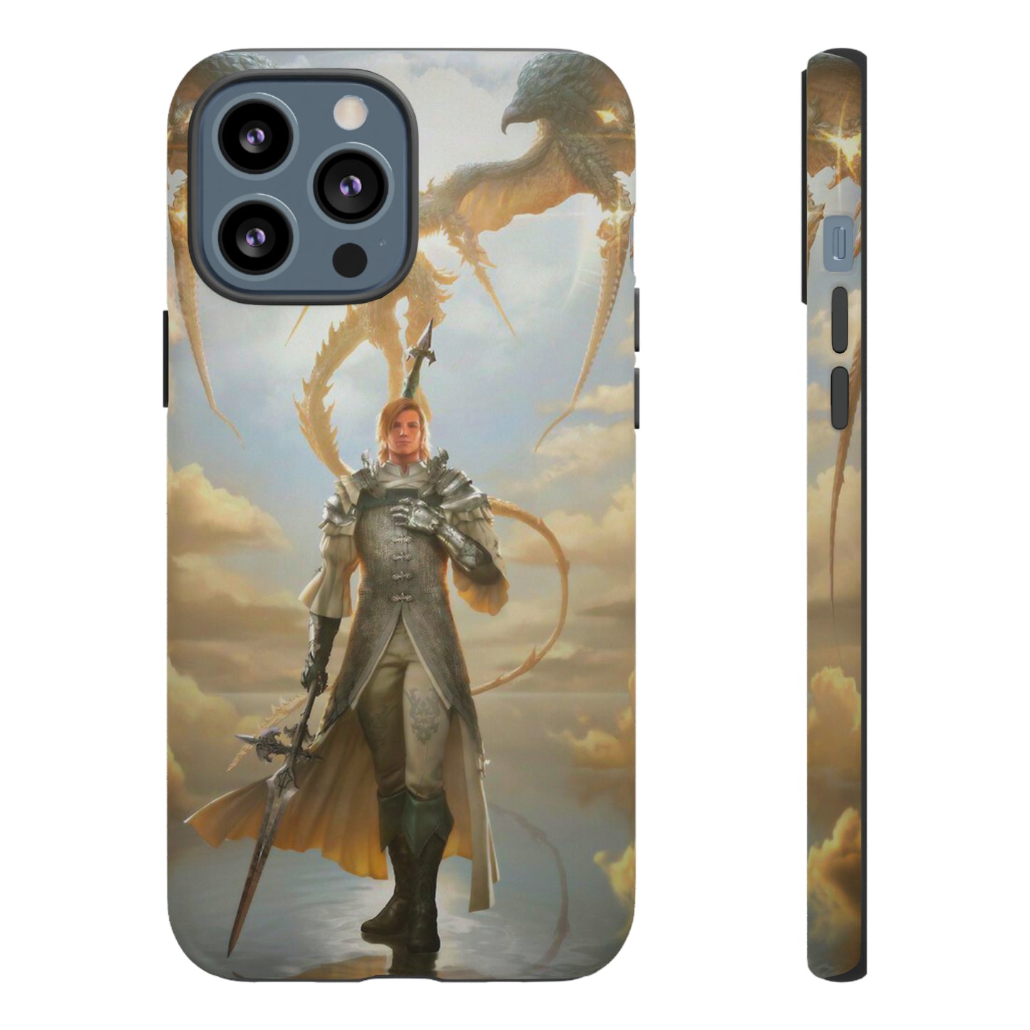 Final Fantasy XVI Dion Lesage | Enhance Tough Phone Cases for iPhone 11-15 Pro Max / Samsung S21 - 23 Ultra / Pixel 5 - 7