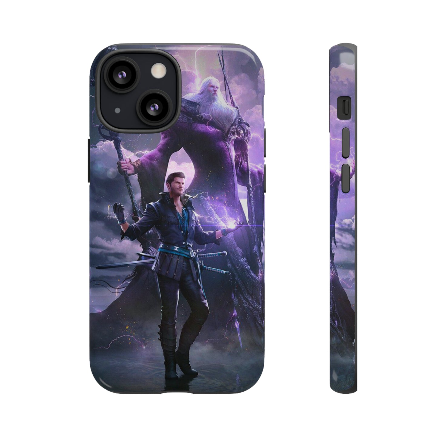 Final Fantasy XVI | Cidolfus Telamon | Enhance Tough Phone Cases for iPhone 11-15 Pro Max / Samsung S21 - 23 Ultra / Pixel 5 - 7