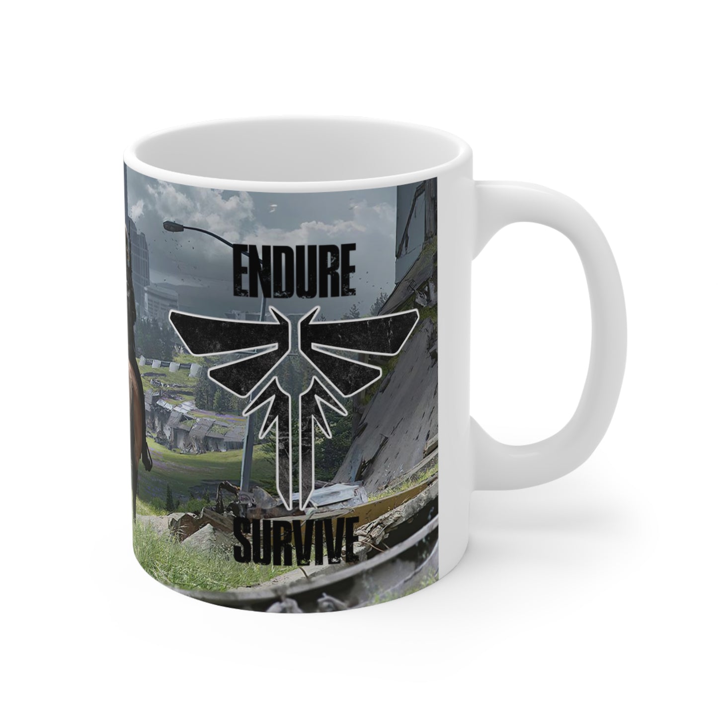 The Last Of Us Endure & Survive Ceramic Mug 11oz