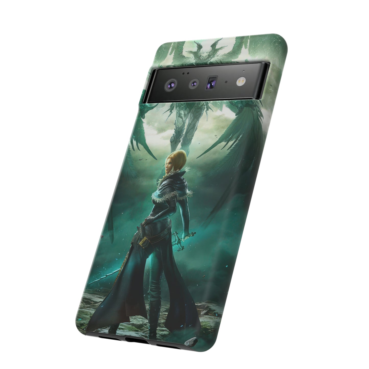 Final Fantasy XVI Benedikta Harman |  Enhance Tough Phone Cases for iPhone 11-15 Pro Max / Samsung S21 - 23 Ultra / Pixel 5 - 7