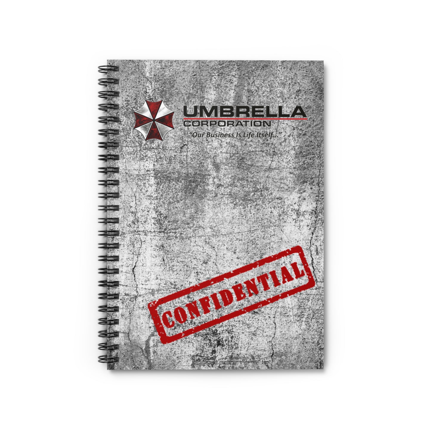 Resident Evil Umbrella Corp. Spiral Notebook - Ruled Line