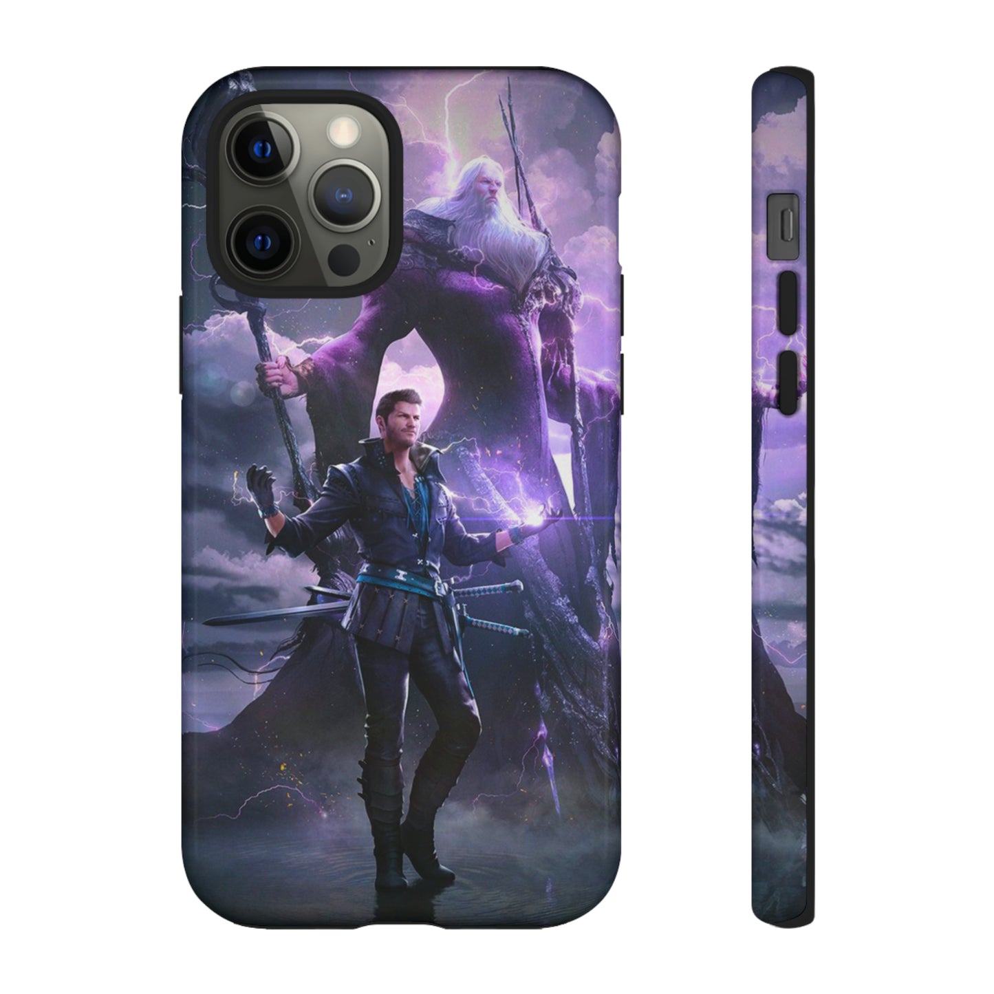 Final Fantasy XVI | Cidolfus Telamon | Enhance Tough Phone Cases for iPhone 11-15 Pro Max / Samsung S21 - 23 Ultra / Pixel 5 - 7