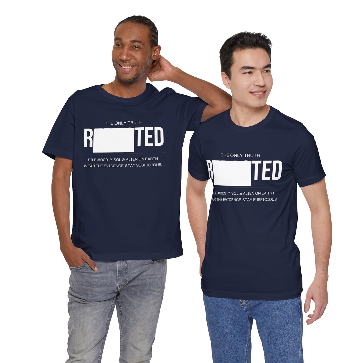Redacted — Statement Tee | File #009