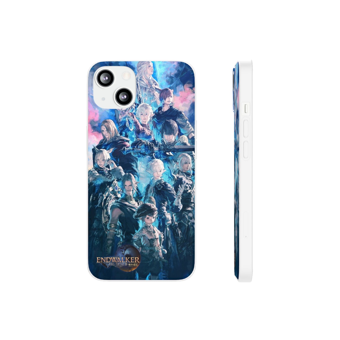 Final Fantasy XIV Endwalker | Flexible Phone Case | Iphone 11-14 Pro Max | Samsung 21-23 Ultra