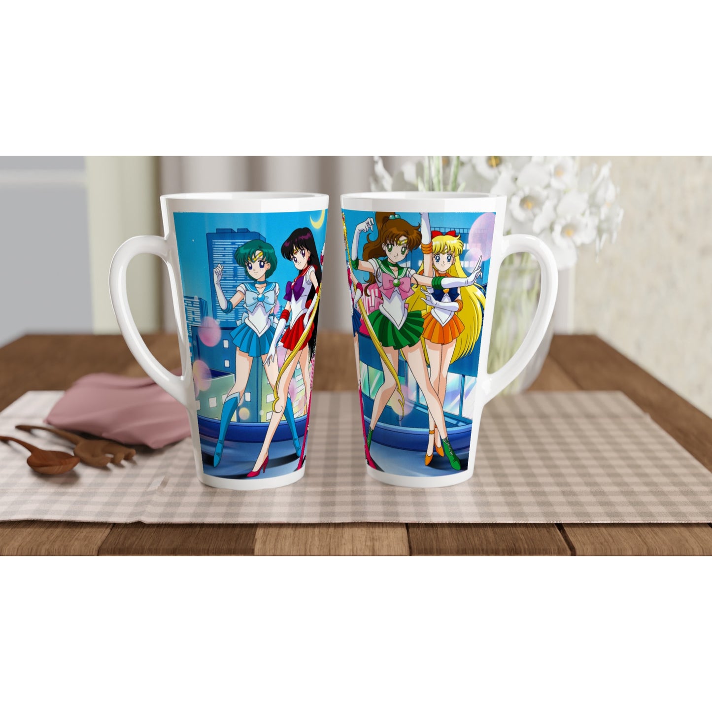 Sailor Moon | 3 Size | White Ceramic Mug