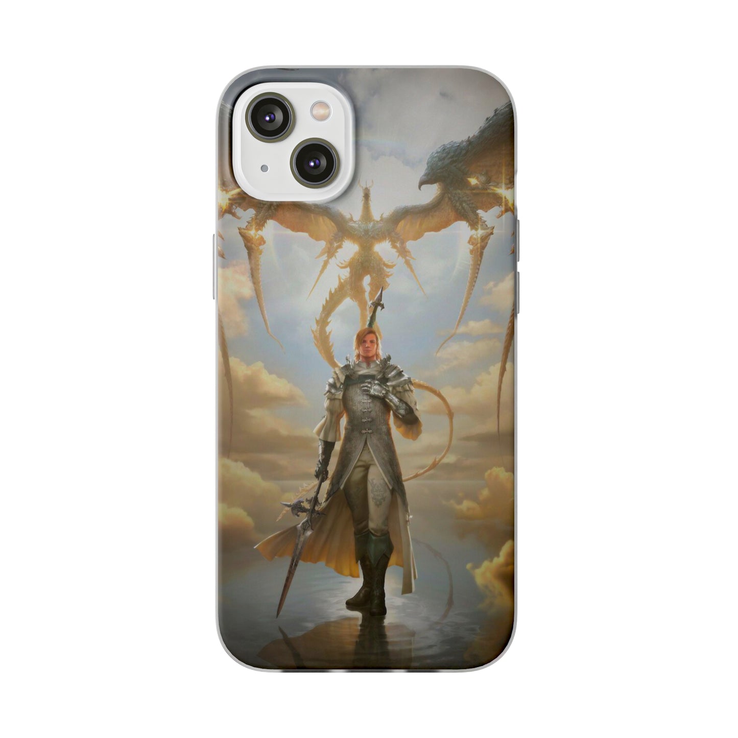 Final Fantasy XVI Dion Lesage | Flexible Phone Case | Iphone 11-14 Pro Max | Samsung 21-23 Ultra | Gift Packages Choice