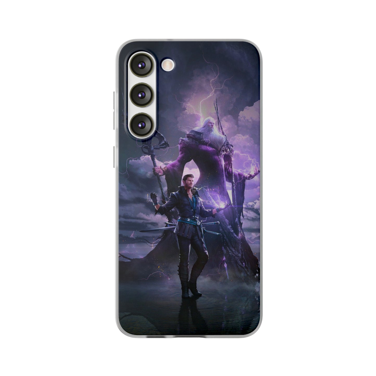 Final Fantasy XVI Cidolfus Telamon | Flexible Phone Case | Iphone 11-14 Pro Max | Samsung 21-23 Ultra | Gift Packages Choice