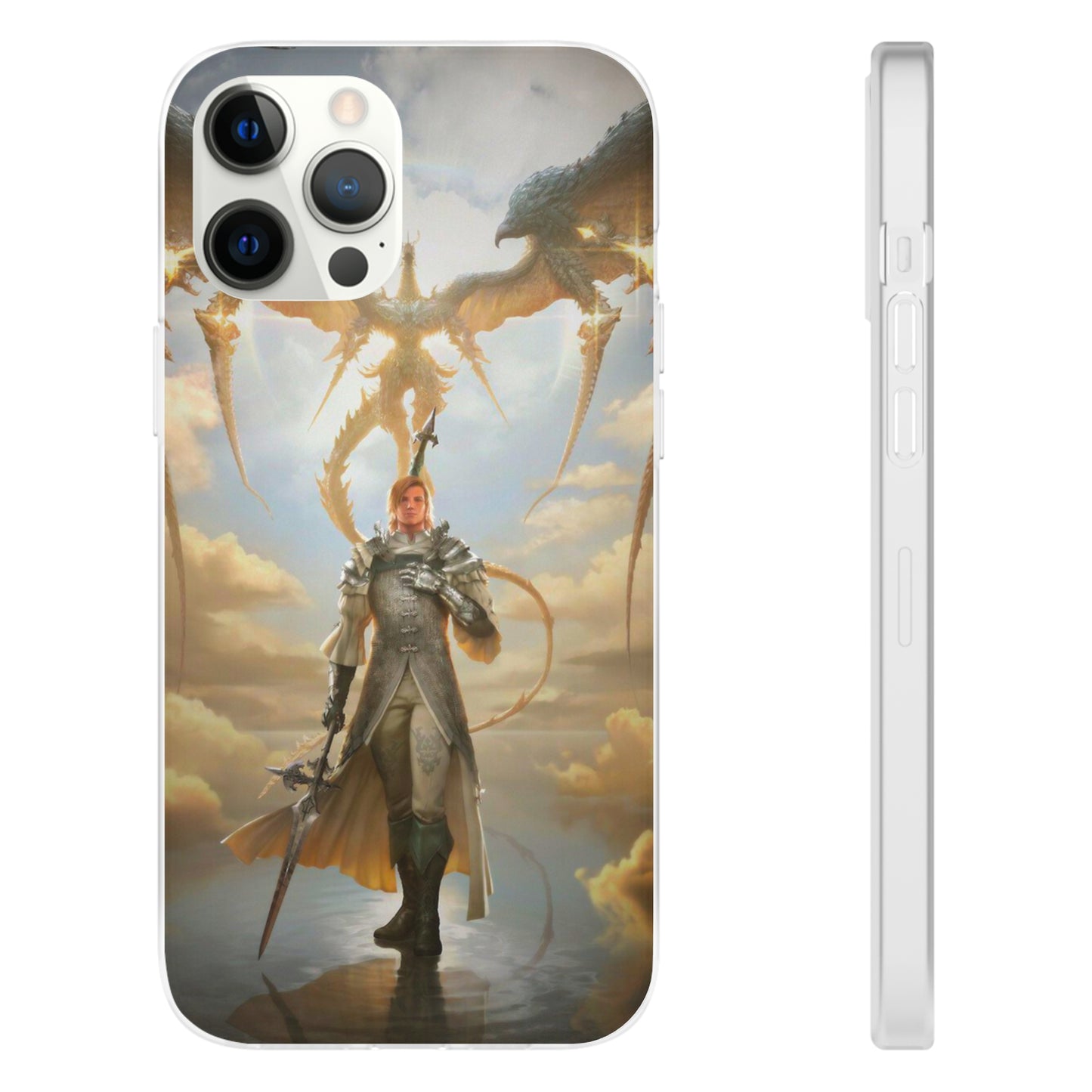 Final Fantasy XVI Dion Lesage | Flexible Phone Case | Iphone 11-14 Pro Max | Samsung 21-23 Ultra | Gift Packages Choice