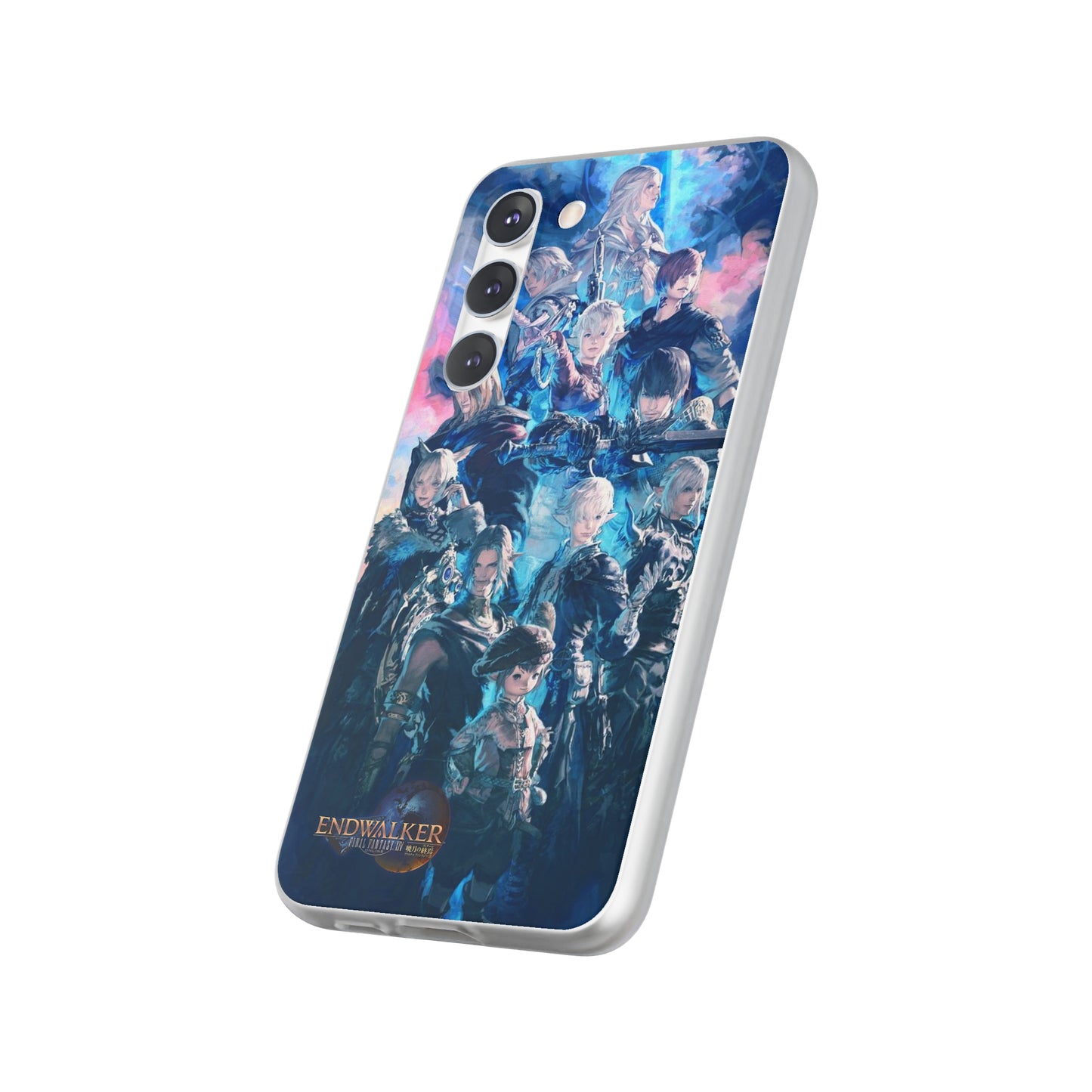 Final Fantasy XIV Endwalker | Flexible Phone Case | Iphone 11-14 Pro Max | Samsung 21-23 Ultra