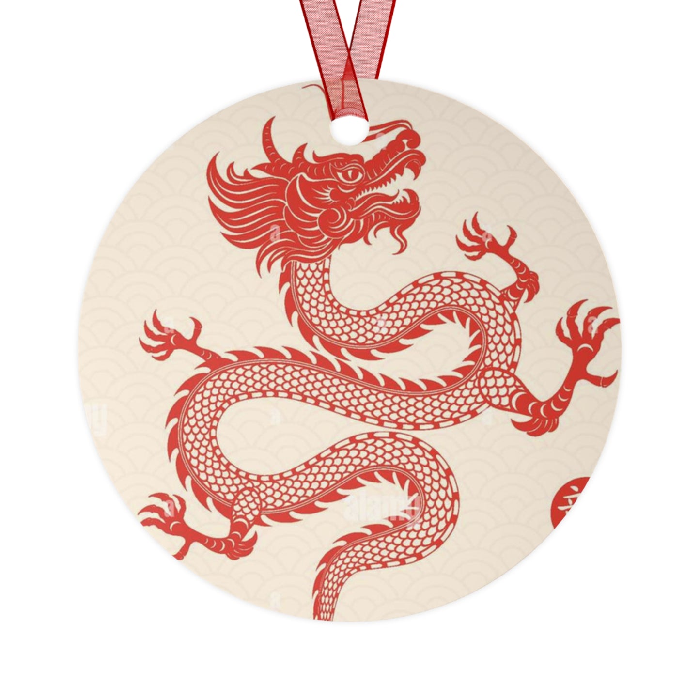 Chinese New Year | Dragon Year | Metal Ornaments