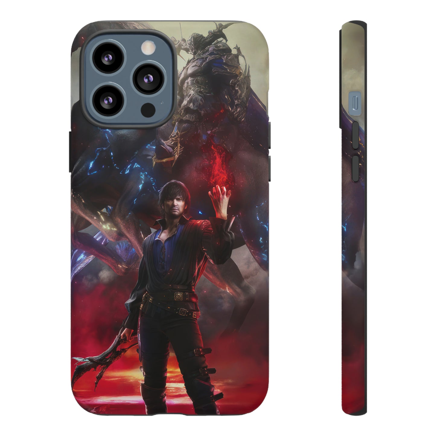 Final Fantasy XVI Barnabas Tharmr | Enhance Tough Phone Cases for iPhone 11-15 Pro Max / Samsung S21 - 23 Ultra / Pixel 5 - 7