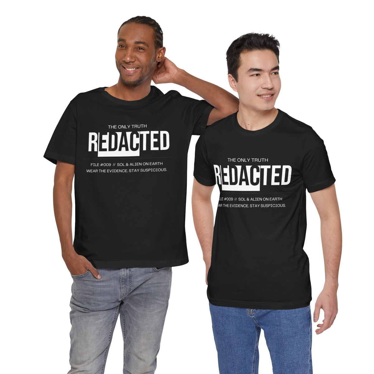Redacted — Statement Tee | File #009