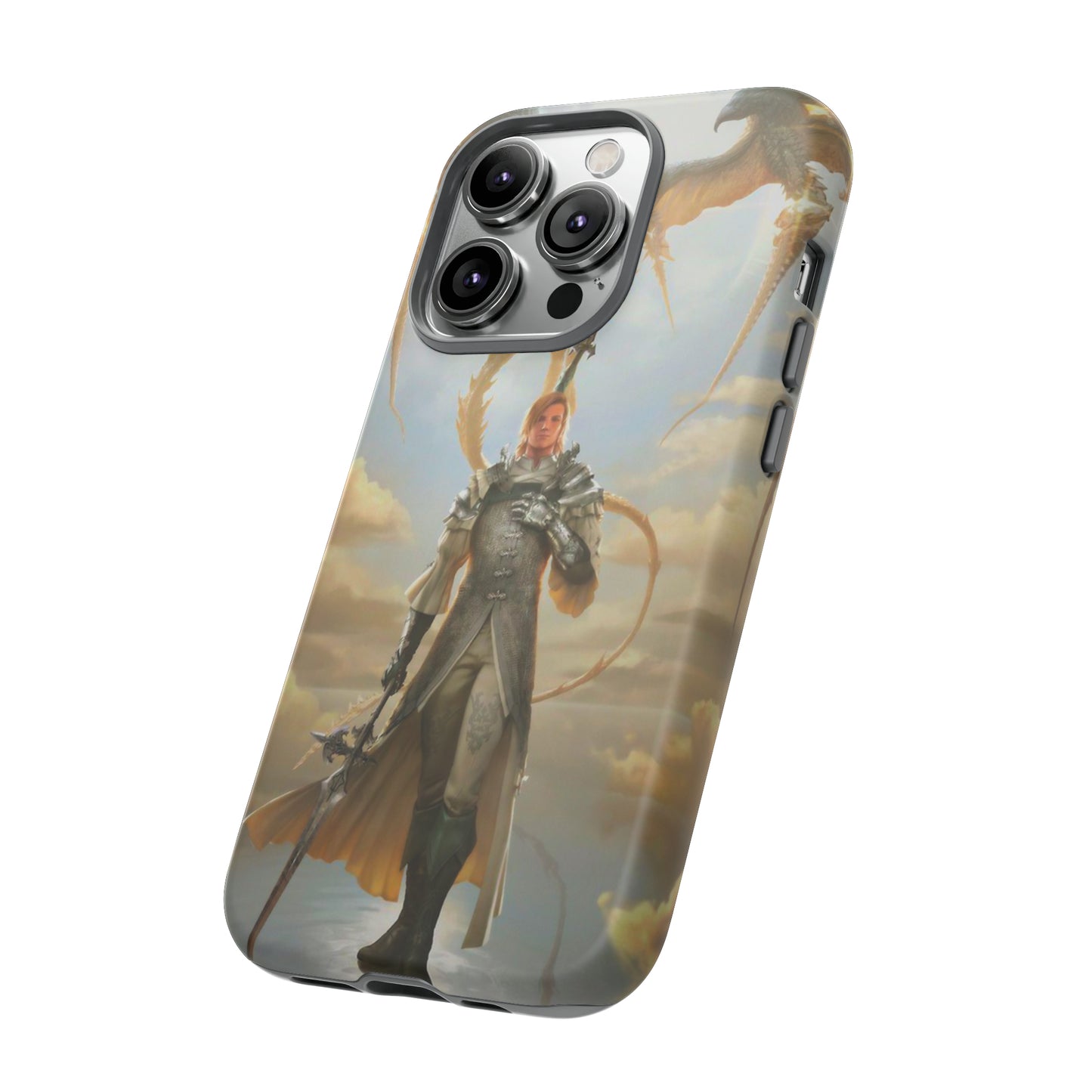 Final Fantasy XVI Dion Lesage | Enhance Tough Phone Cases for iPhone 11-15 Pro Max / Samsung S21 - 23 Ultra / Pixel 5 - 7