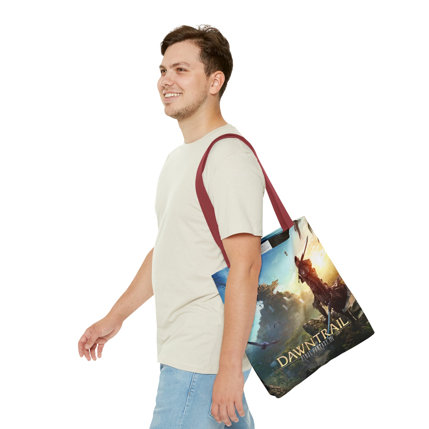 Final Fantasy XIV Dawntrail | Tote Bag (AOP) | 5 color Handle