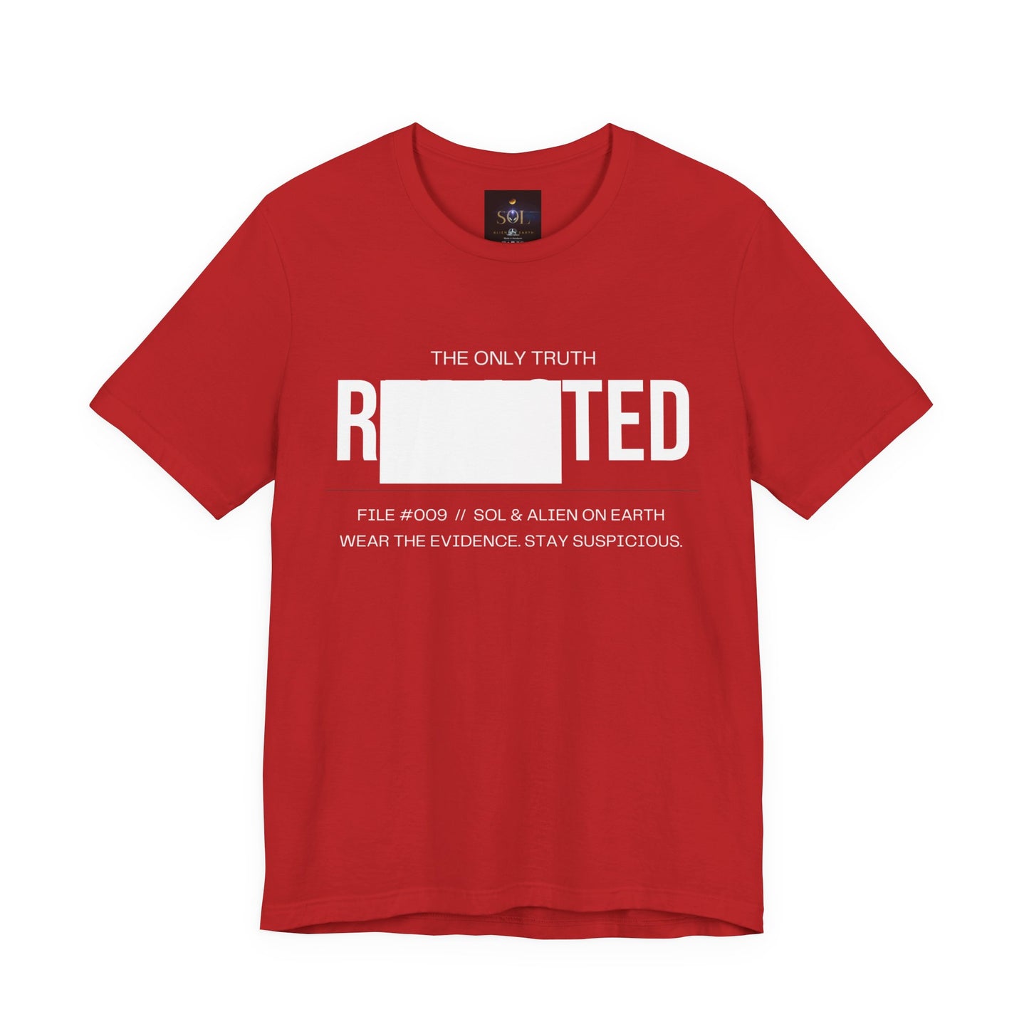 Redacted — Statement Tee | File #009