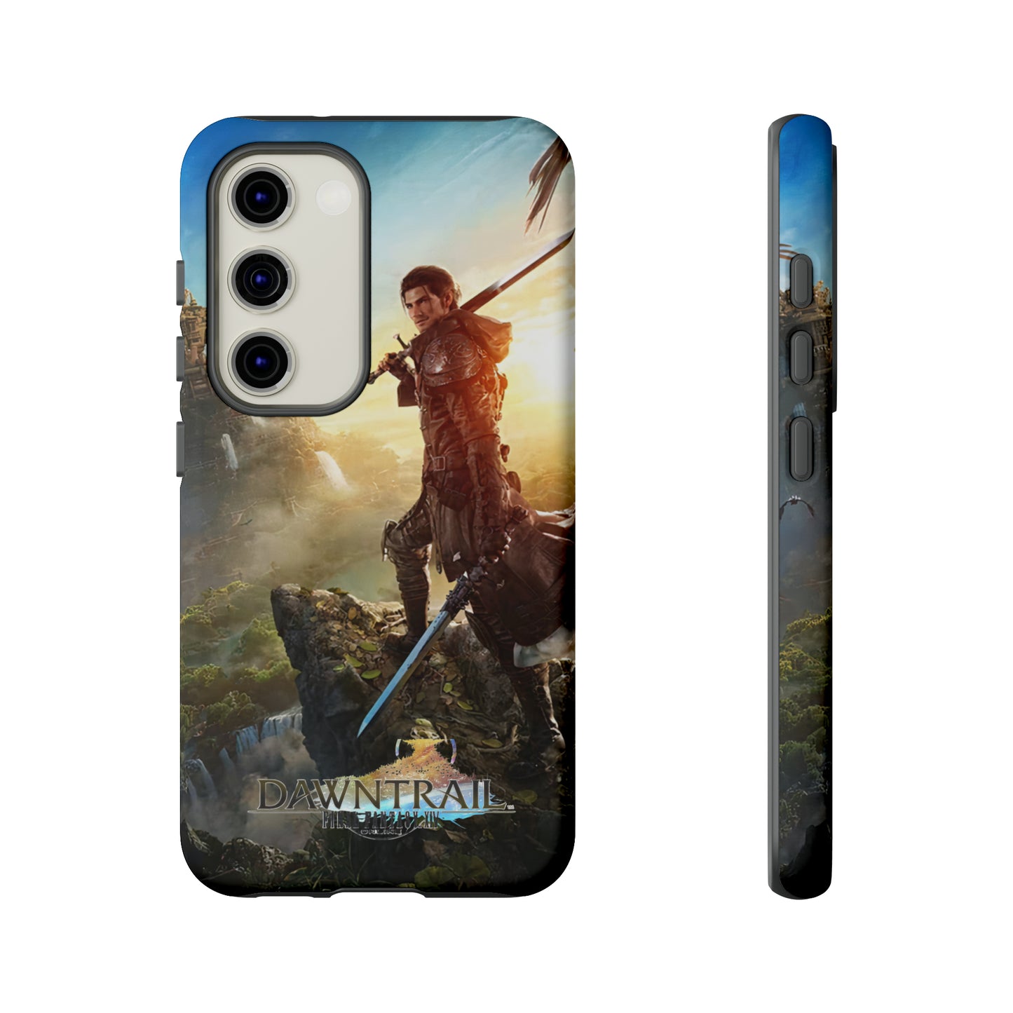 Final Fantasy XIV Dawntrail | Enhance Tough Phone Cases for iPhone 11-15 Pro Max / Samsung S21 - 23 Ultra / Pixel 5 - 7