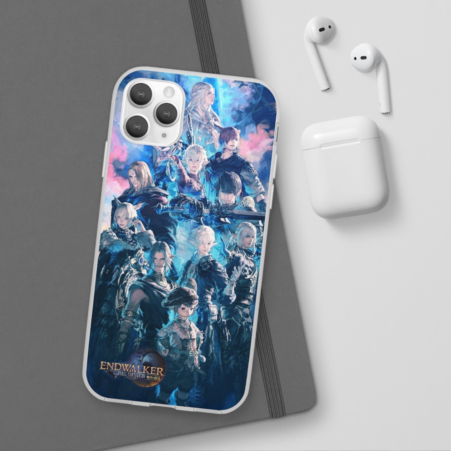 Final Fantasy XIV Endwalker | Flexible Phone Case | Iphone 11-14 Pro Max | Samsung 21-23 Ultra