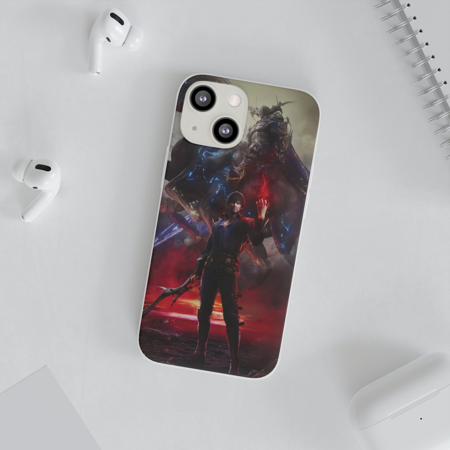 Final Fantasy XVI Barnabas Tharme | Flexible Phone Case | Iphone 11-14 Pro Max | Samsung 21-23 Ultra | Gift Packages Choice