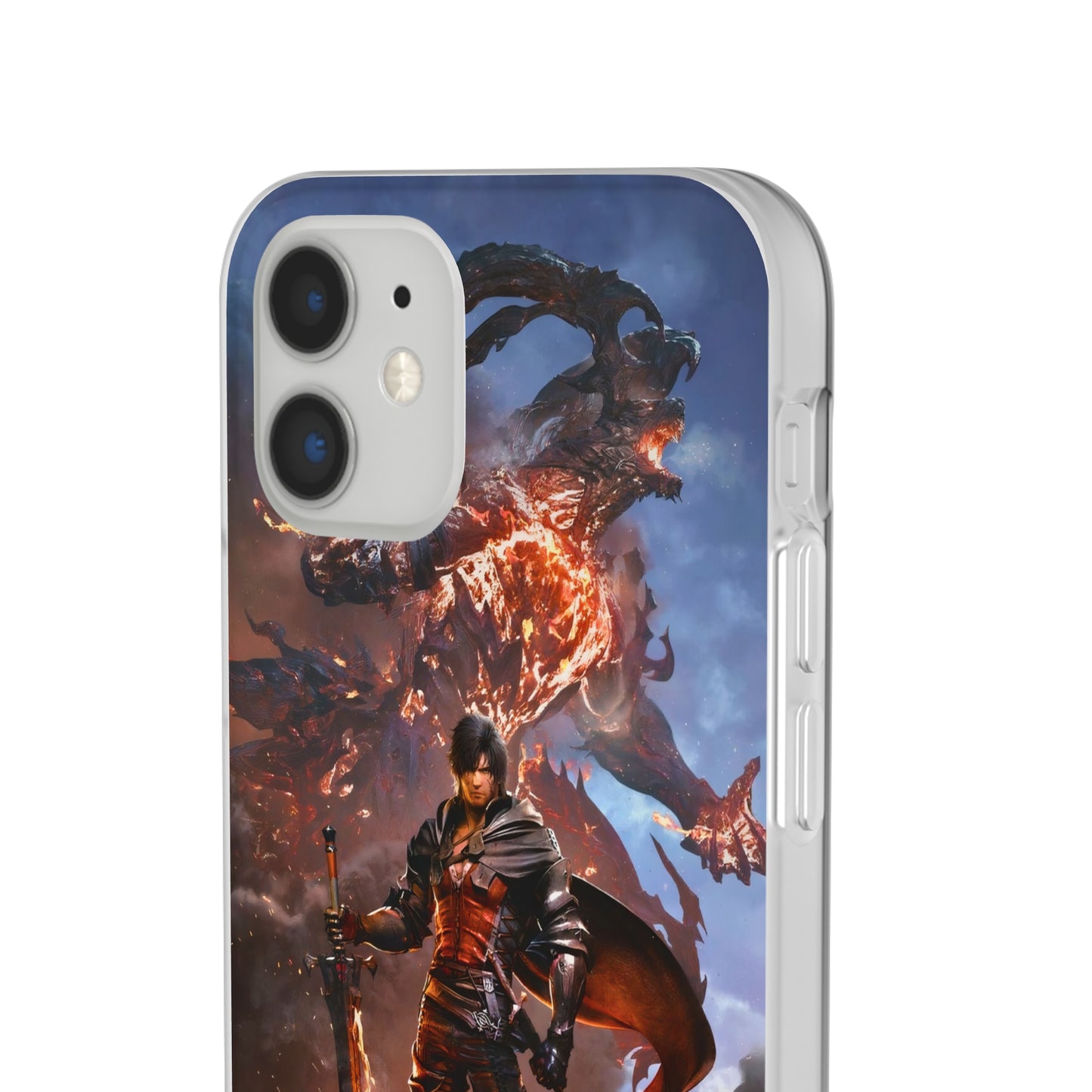 Final Fantasy XVI Clive Rosfield | Flexible Phone Case | Iphone 11-14 Pro Max | Samsung 21-23 Ultra | Gift Packages Choice