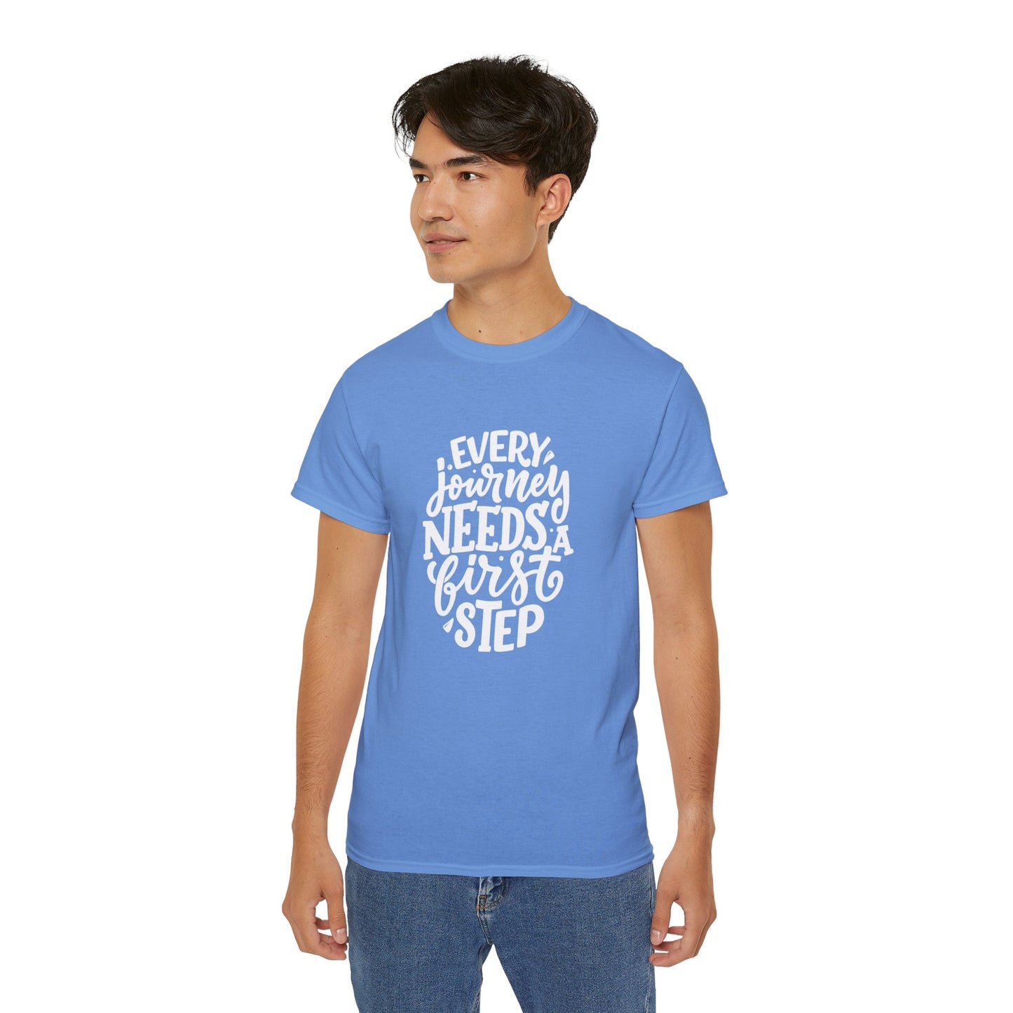 Every Journey Need First Step Unisex Ultra Cotton Tee