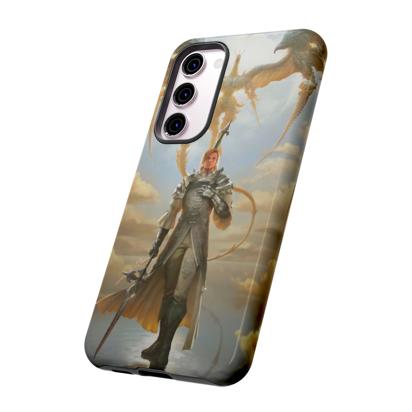 Final Fantasy XVI Dion Lesage | Enhance Tough Phone Cases for iPhone 11-15 Pro Max / Samsung S21 - 23 Ultra / Pixel 5 - 7