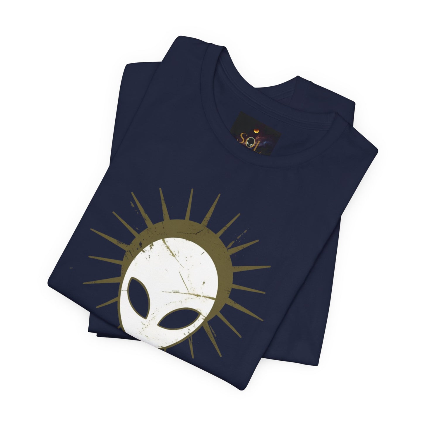 I AM THE ALIEN T-Shirt — Funny Minimalist UFO Conspiracy Tee for UFO Enthusiasts