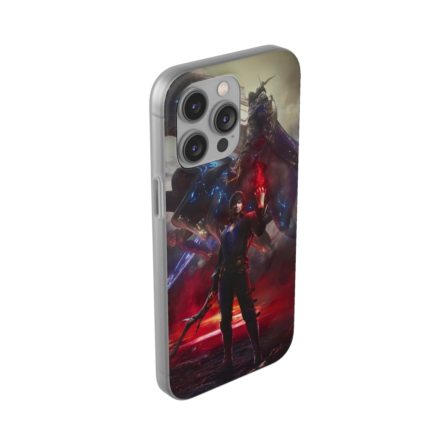 Final Fantasy XVI Barnabas Tharme | Flexible Phone Case | Iphone 11-14 Pro Max | Samsung 21-23 Ultra | Gift Packages Choice