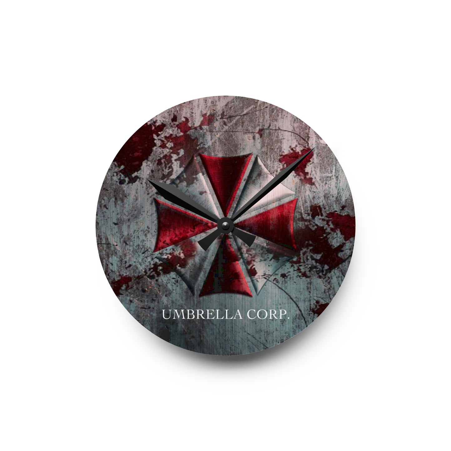 Resident Evil Umbrella Corp. | Acrylic Wall Clock | TV Classic | Gift