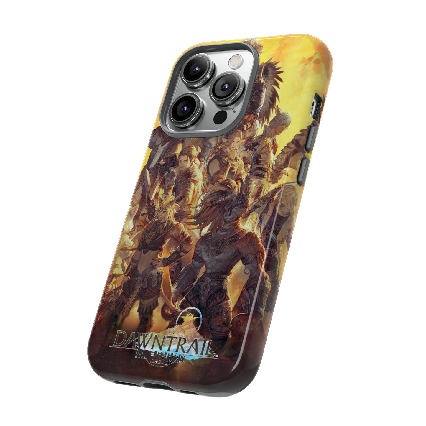 Final Fantasy XIV Dawntrail | Enhance Tough Phone Cases for iPhone 11-15 Pro Max / Samsung S21 - 23 Ultra / Pixel 5 - 7