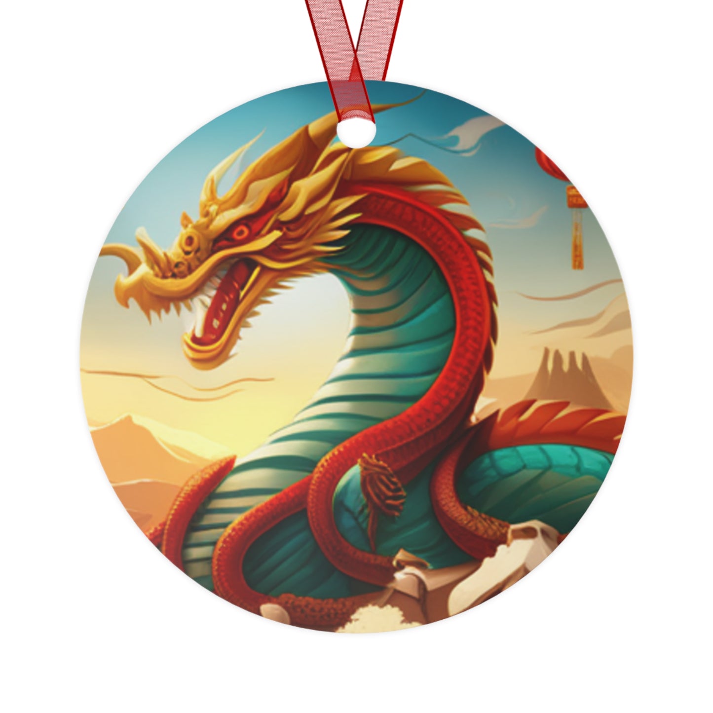 Dragon Year | Metal Ornaments