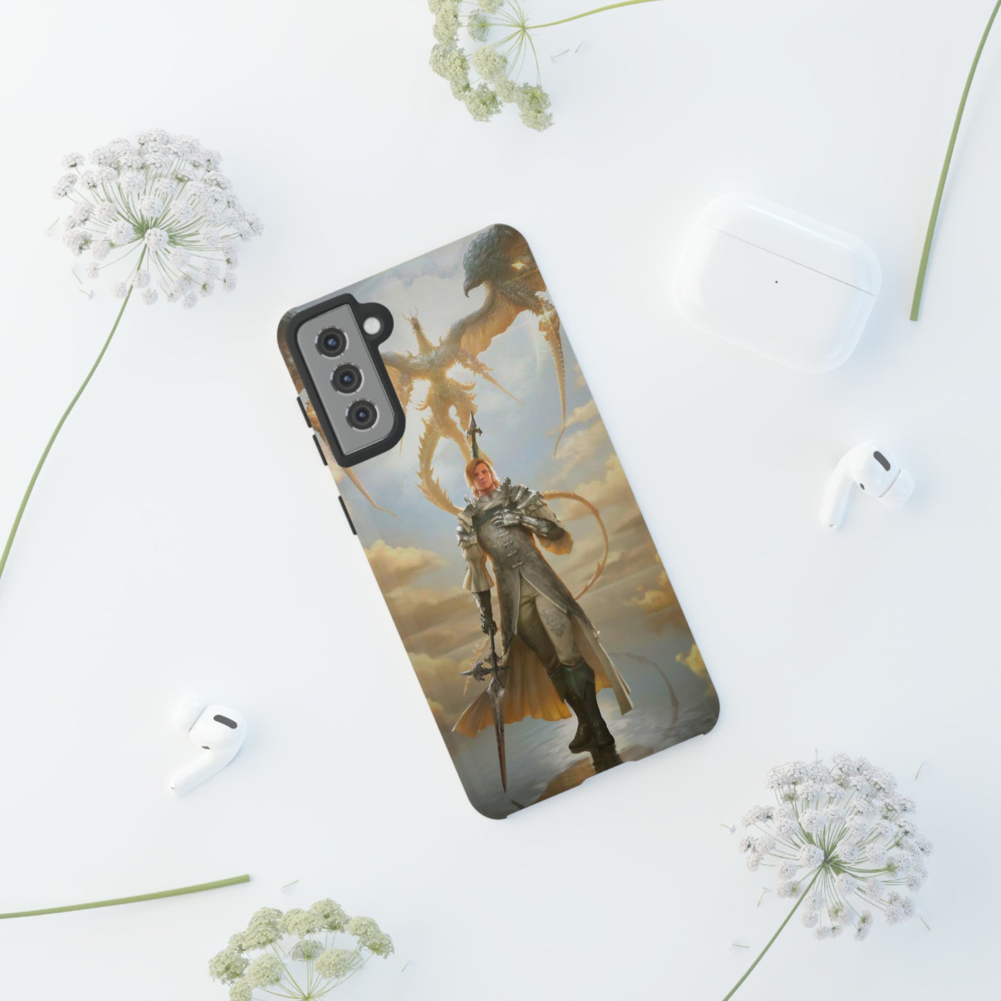 Final Fantasy XVI Dion Lesage | Enhance Tough Phone Cases for iPhone 11-15 Pro Max / Samsung S21 - 23 Ultra / Pixel 5 - 7