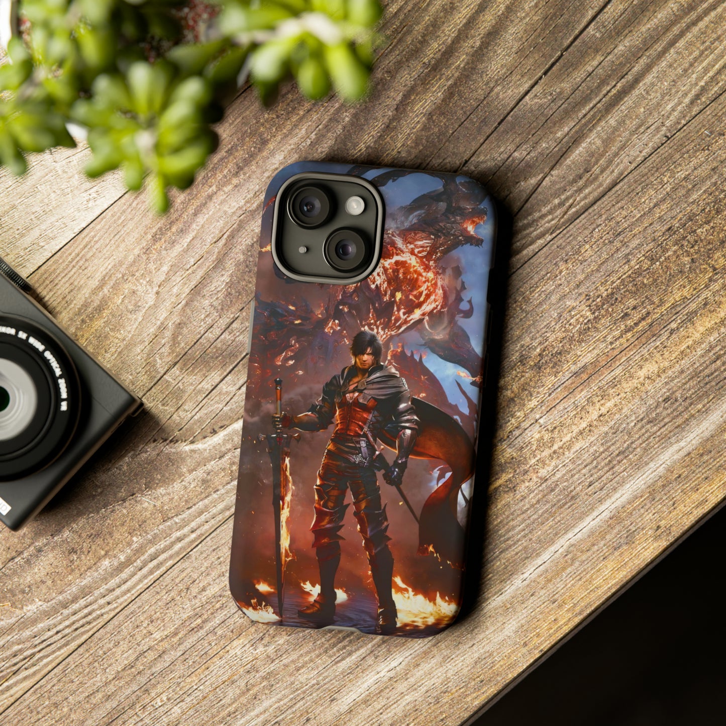 Final Fantasy XVI | Clive Rosfield | Enhance Tough Phone Cases for iPhone 11-15 Pro Max / Samsung S21 - 23 Ultra / Pixel 5 - 7