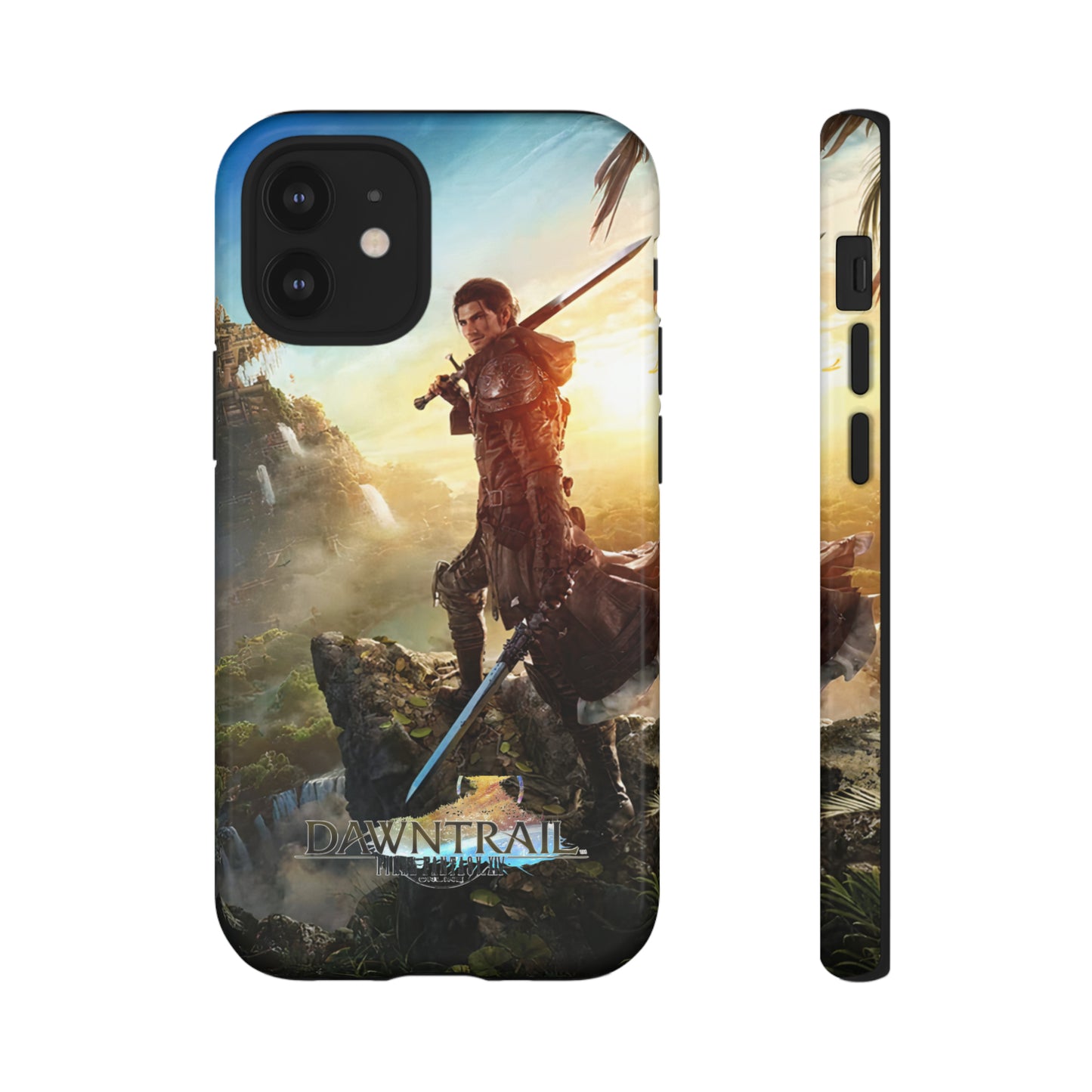 Final Fantasy XIV Dawntrail | Enhance Tough Phone Cases for iPhone 11-15 Pro Max / Samsung S21 - 23 Ultra / Pixel 5 - 7