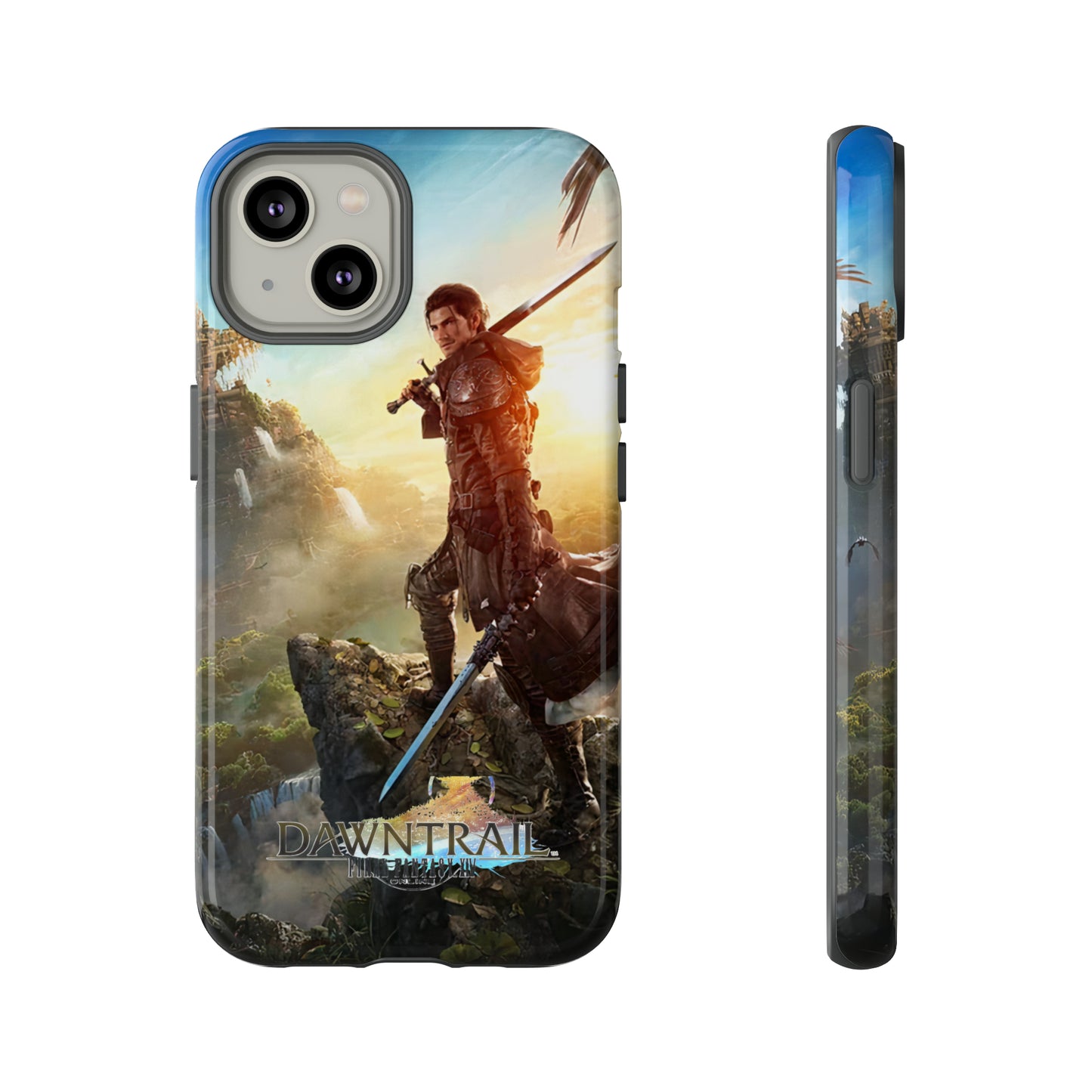 Final Fantasy XIV Dawntrail | Enhance Tough Phone Cases for iPhone 11-15 Pro Max / Samsung S21 - 23 Ultra / Pixel 5 - 7