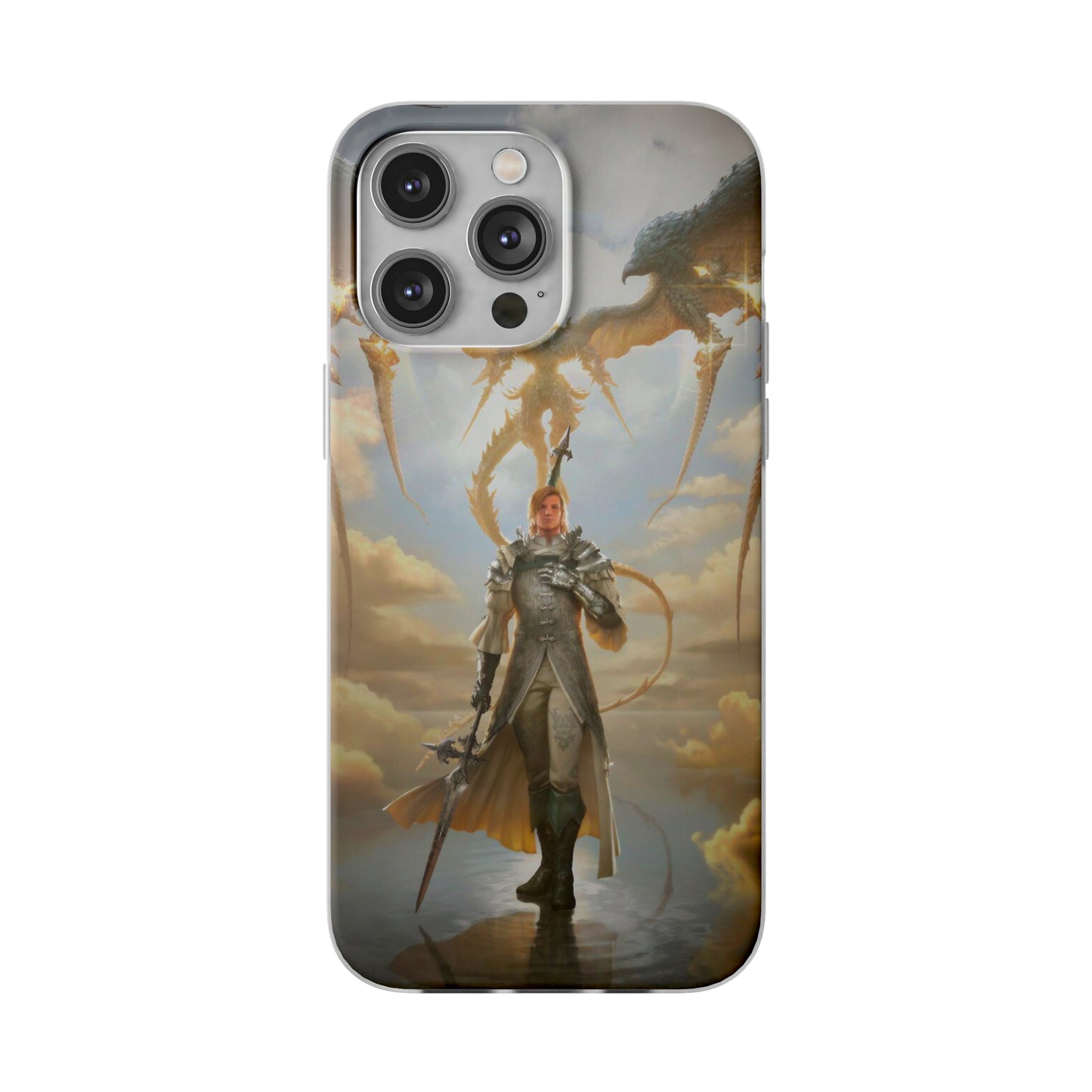 Final Fantasy XVI Dion Lesage | Flexible Phone Case | Iphone 11-14 Pro Max | Samsung 21-23 Ultra | Gift Packages Choice