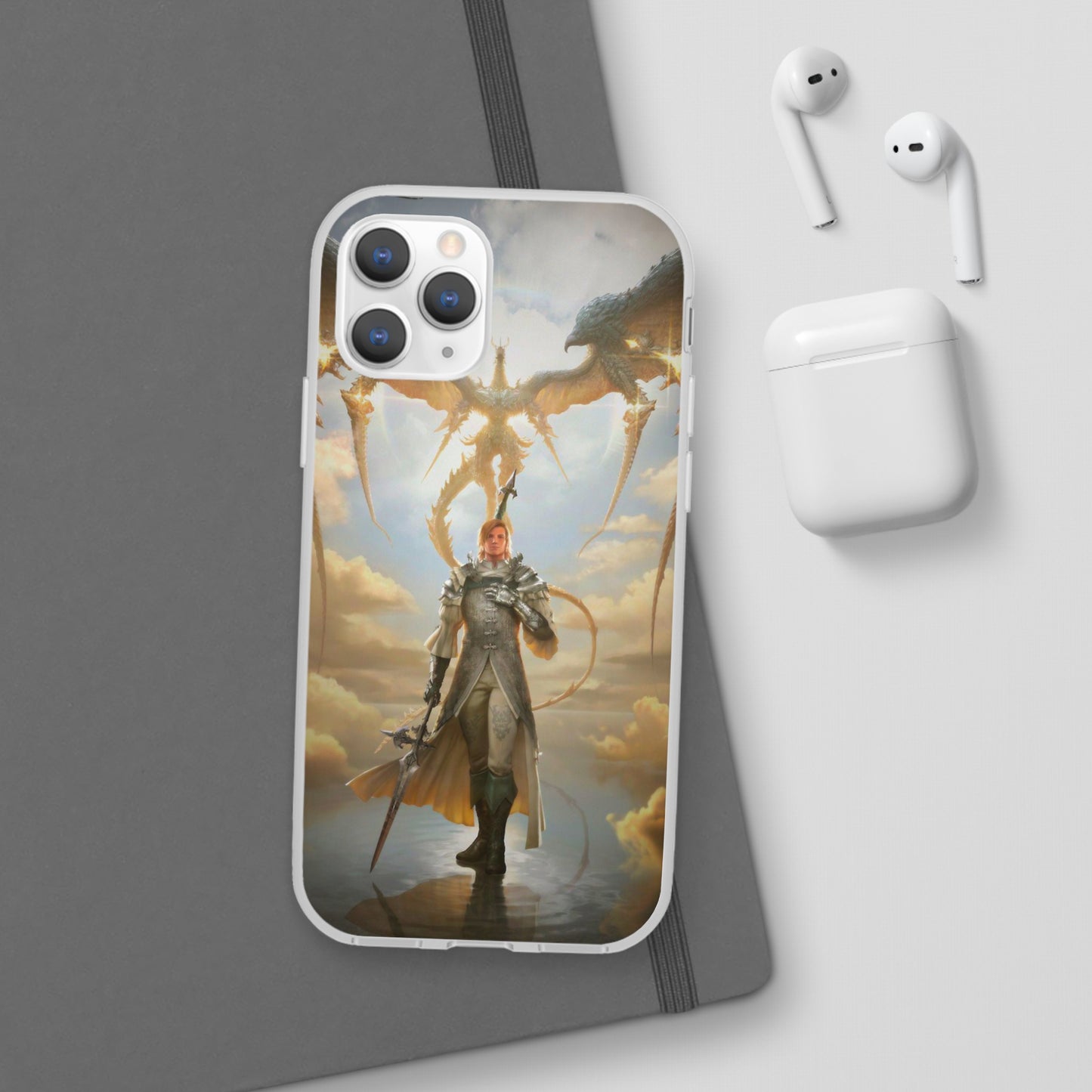 Final Fantasy XVI Dion Lesage | Flexible Phone Case | Iphone 11-14 Pro Max | Samsung 21-23 Ultra | Gift Packages Choice