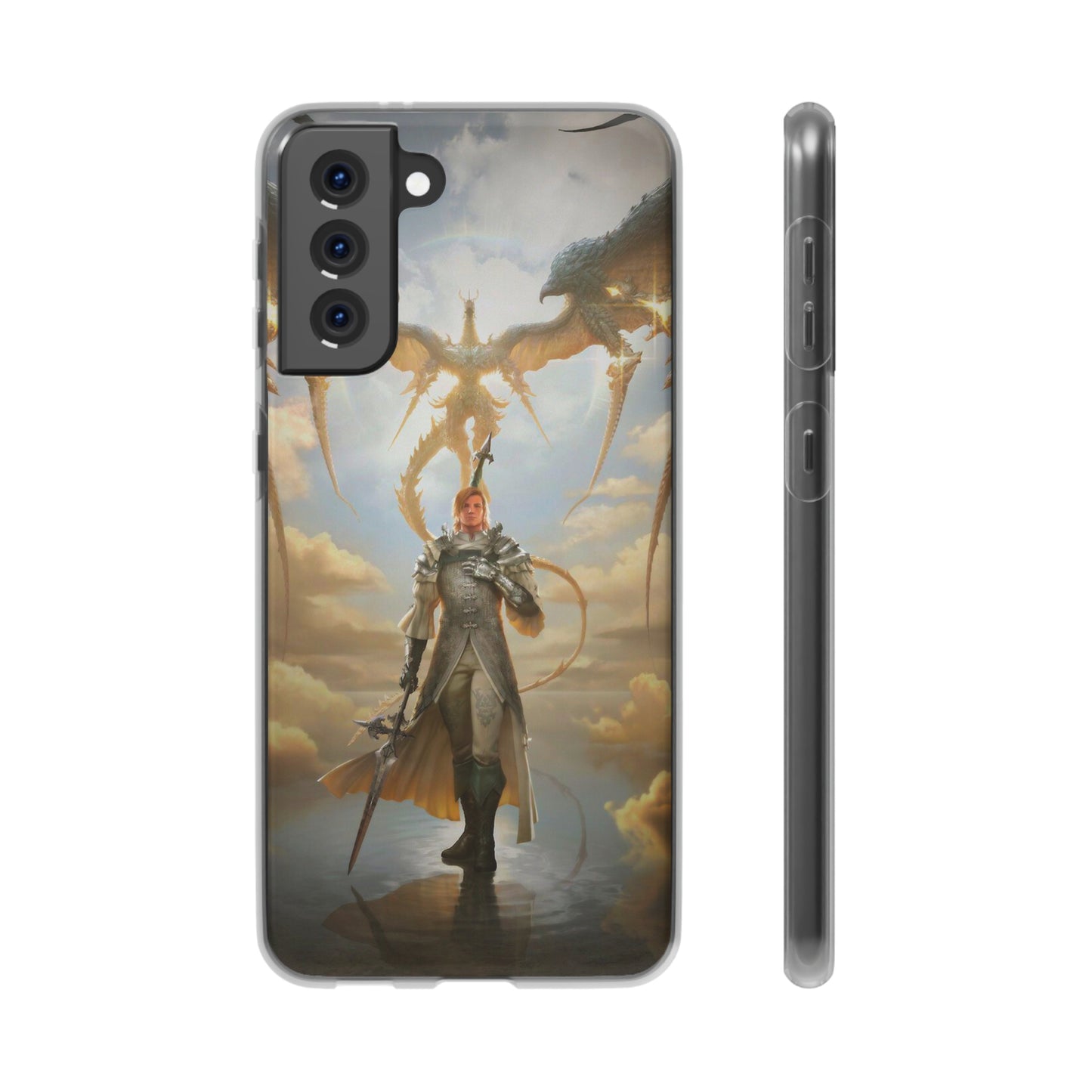 Final Fantasy XVI Dion Lesage | Flexible Phone Case | Iphone 11-14 Pro Max | Samsung 21-23 Ultra | Gift Packages Choice