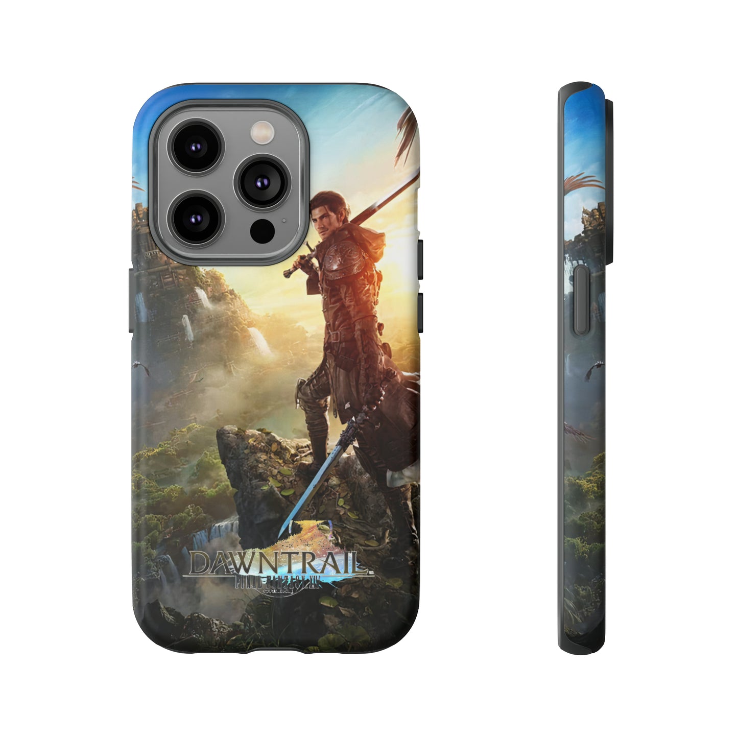 Final Fantasy XIV Dawntrail | Enhance Tough Phone Cases for iPhone 11-15 Pro Max / Samsung S21 - 23 Ultra / Pixel 5 - 7