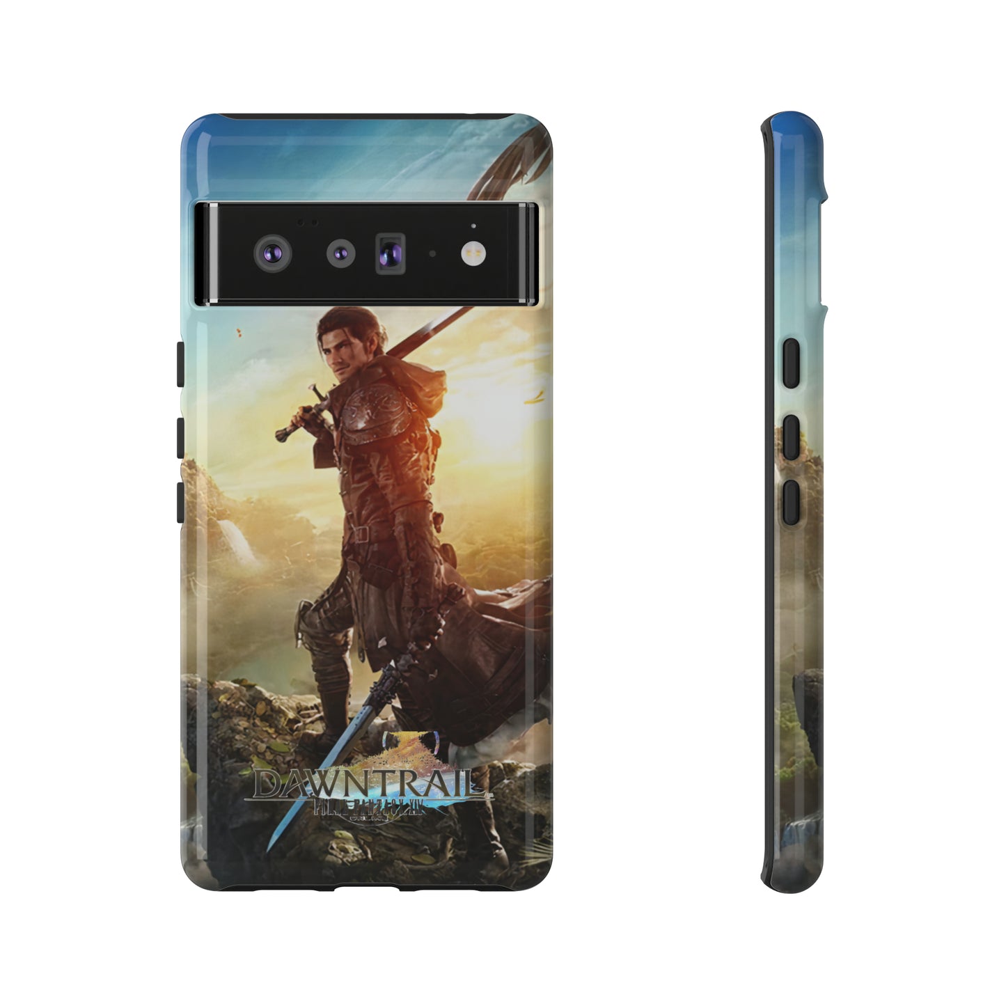 Final Fantasy XIV Dawntrail | Enhance Tough Phone Cases for iPhone 11-15 Pro Max / Samsung S21 - 23 Ultra / Pixel 5 - 7