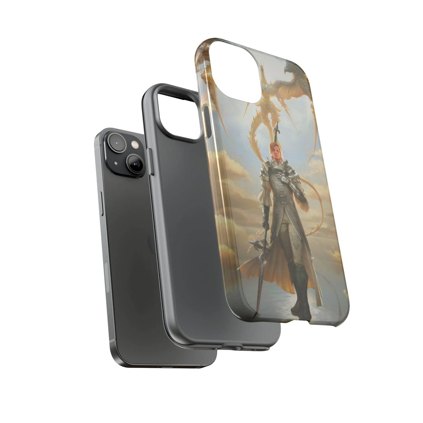 Final Fantasy XVI Dion Lesage | Enhance Tough Phone Cases for iPhone 11-15 Pro Max / Samsung S21 - 23 Ultra / Pixel 5 - 7