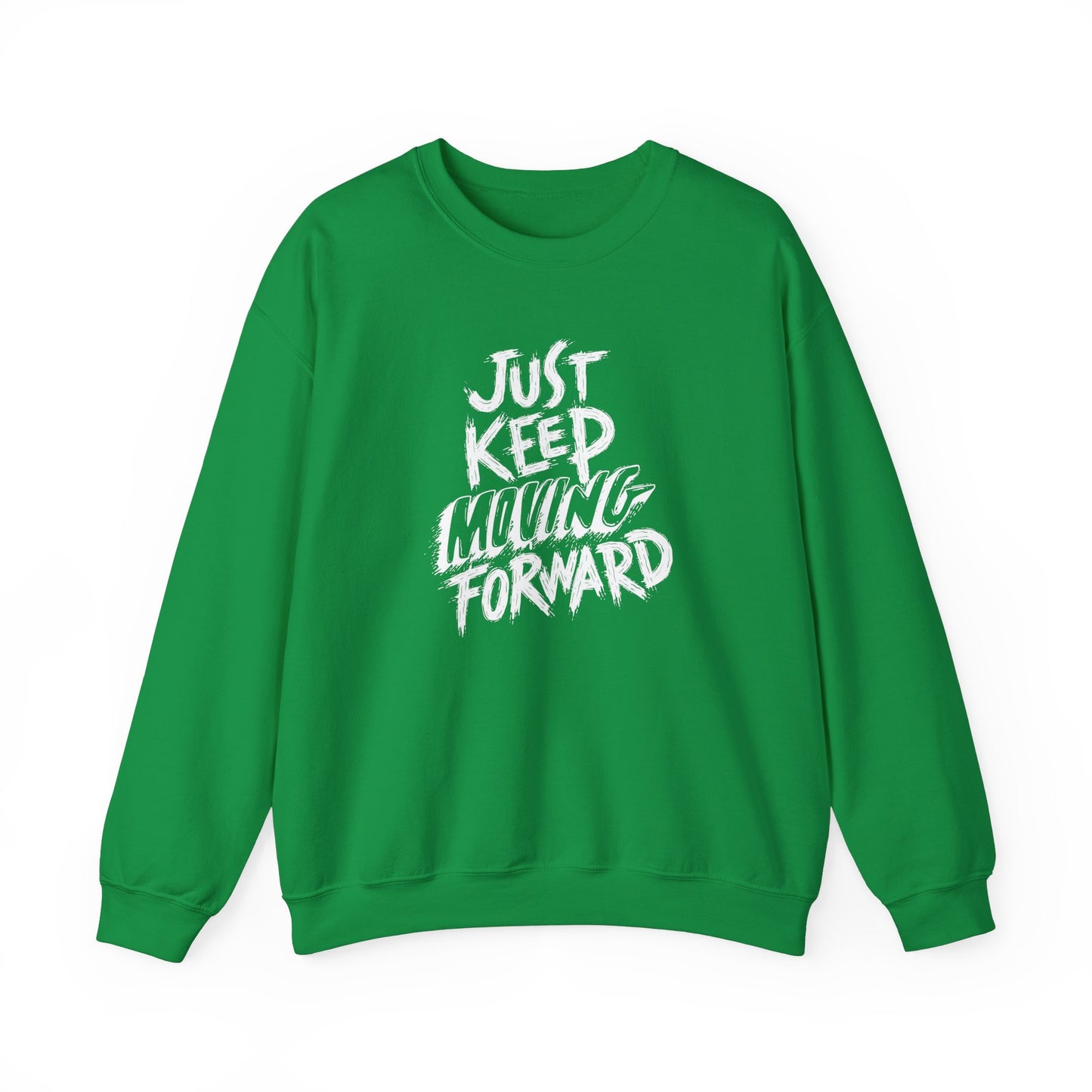 Just Keep Moving Forward Unisex Heavy Blend™ Crewneck Sweatshirt