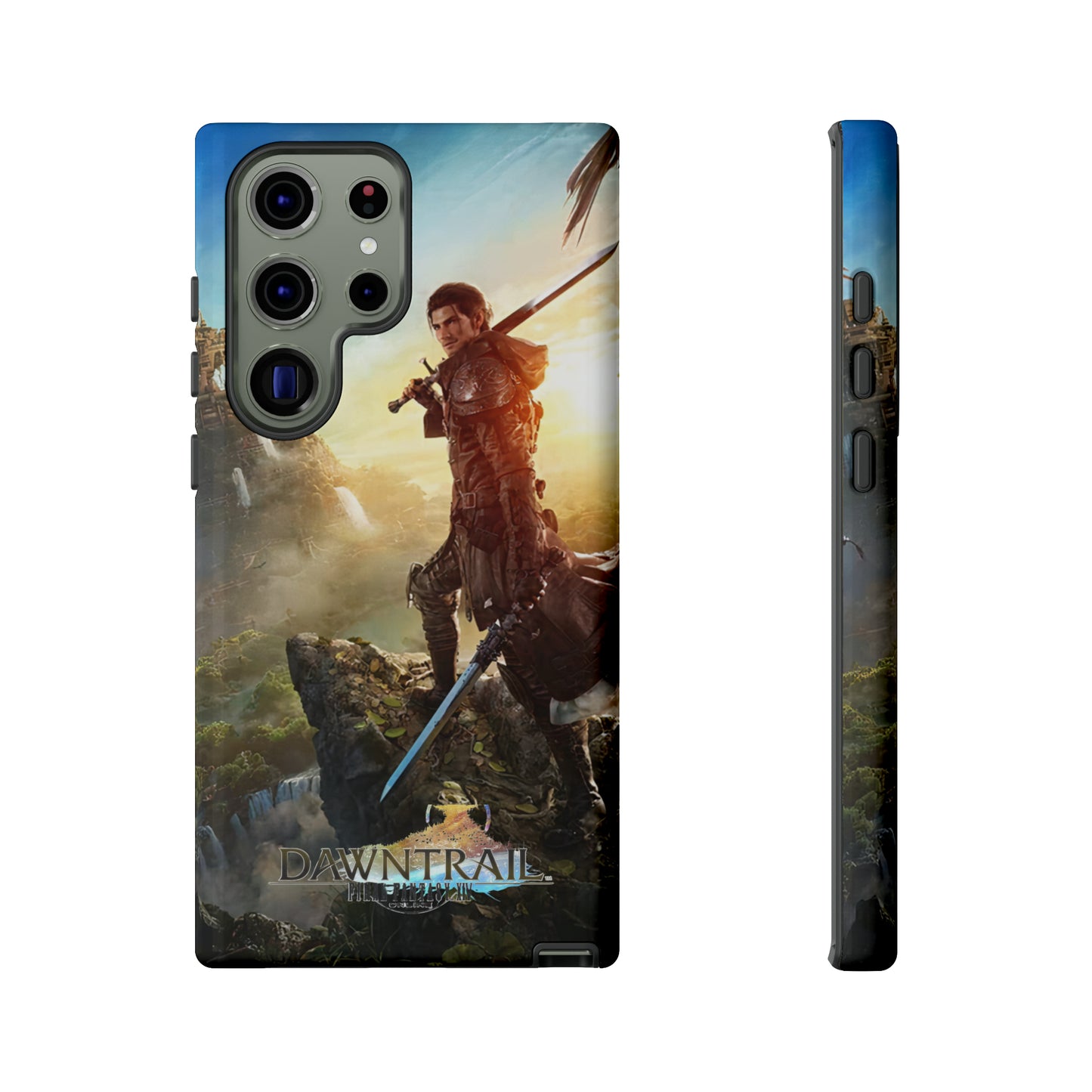 Final Fantasy XIV Dawntrail | Enhance Tough Phone Cases for iPhone 11-15 Pro Max / Samsung S21 - 23 Ultra / Pixel 5 - 7