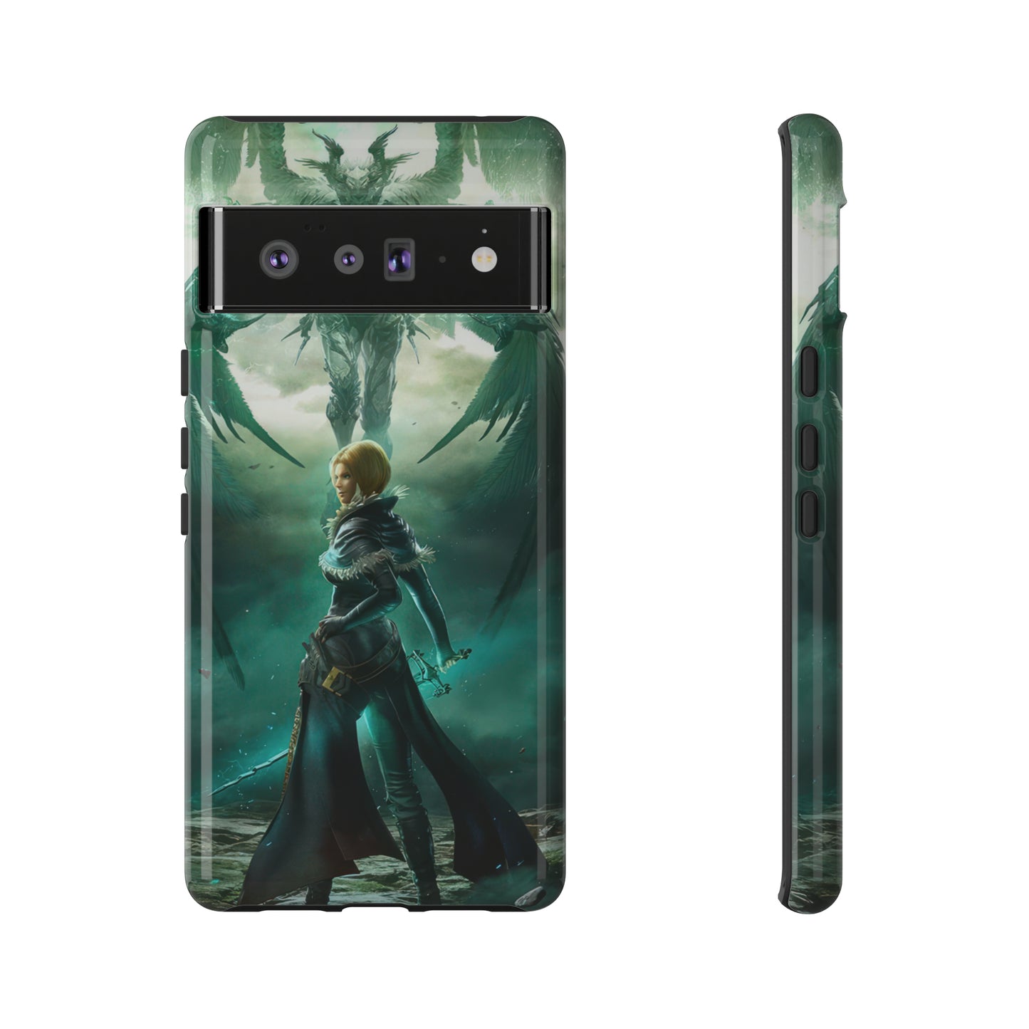 Final Fantasy XVI Benedikta Harman |  Enhance Tough Phone Cases for iPhone 11-15 Pro Max / Samsung S21 - 23 Ultra / Pixel 5 - 7