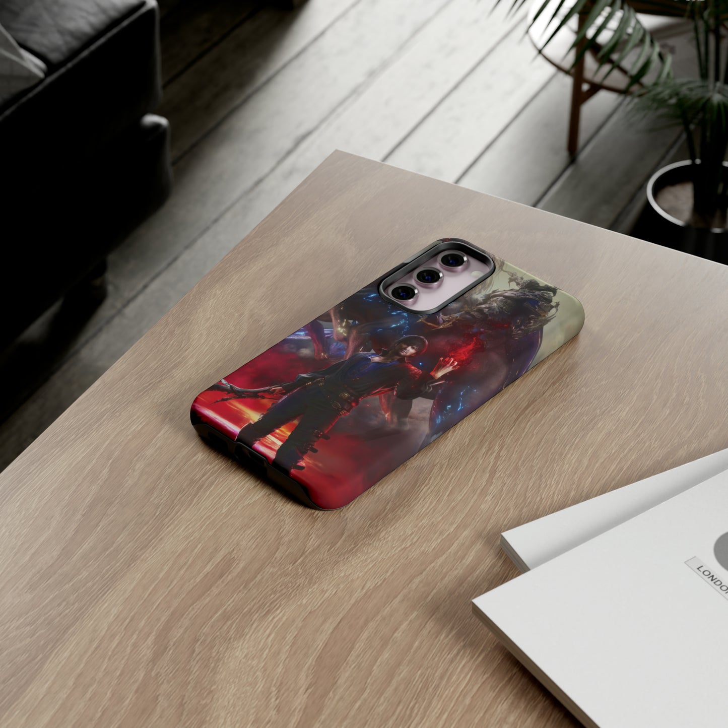 Final Fantasy XVI Barnabas Tharmr | Enhance Tough Phone Cases for iPhone 11-15 Pro Max / Samsung S21 - 23 Ultra / Pixel 5 - 7