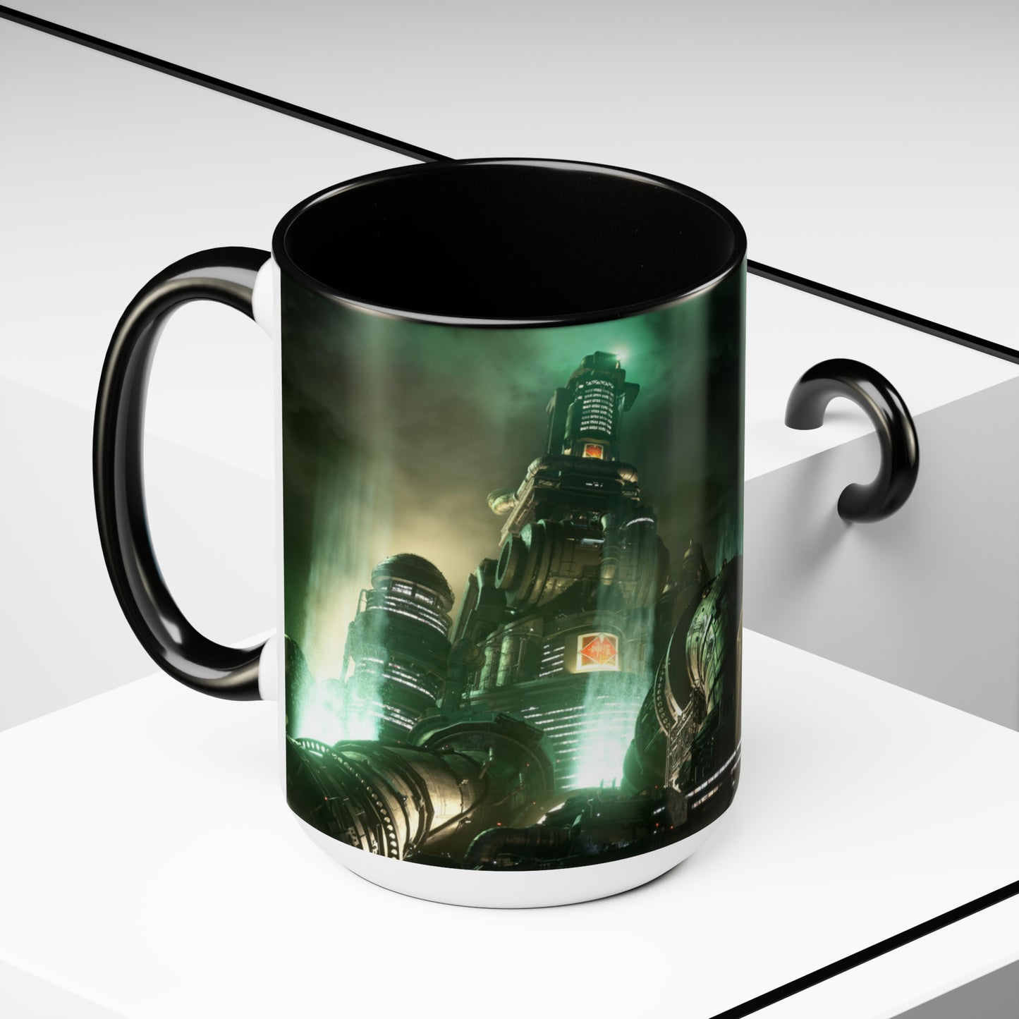 Final Fantasy VII Remake Two-Tone Coffee Mugs, 15oz