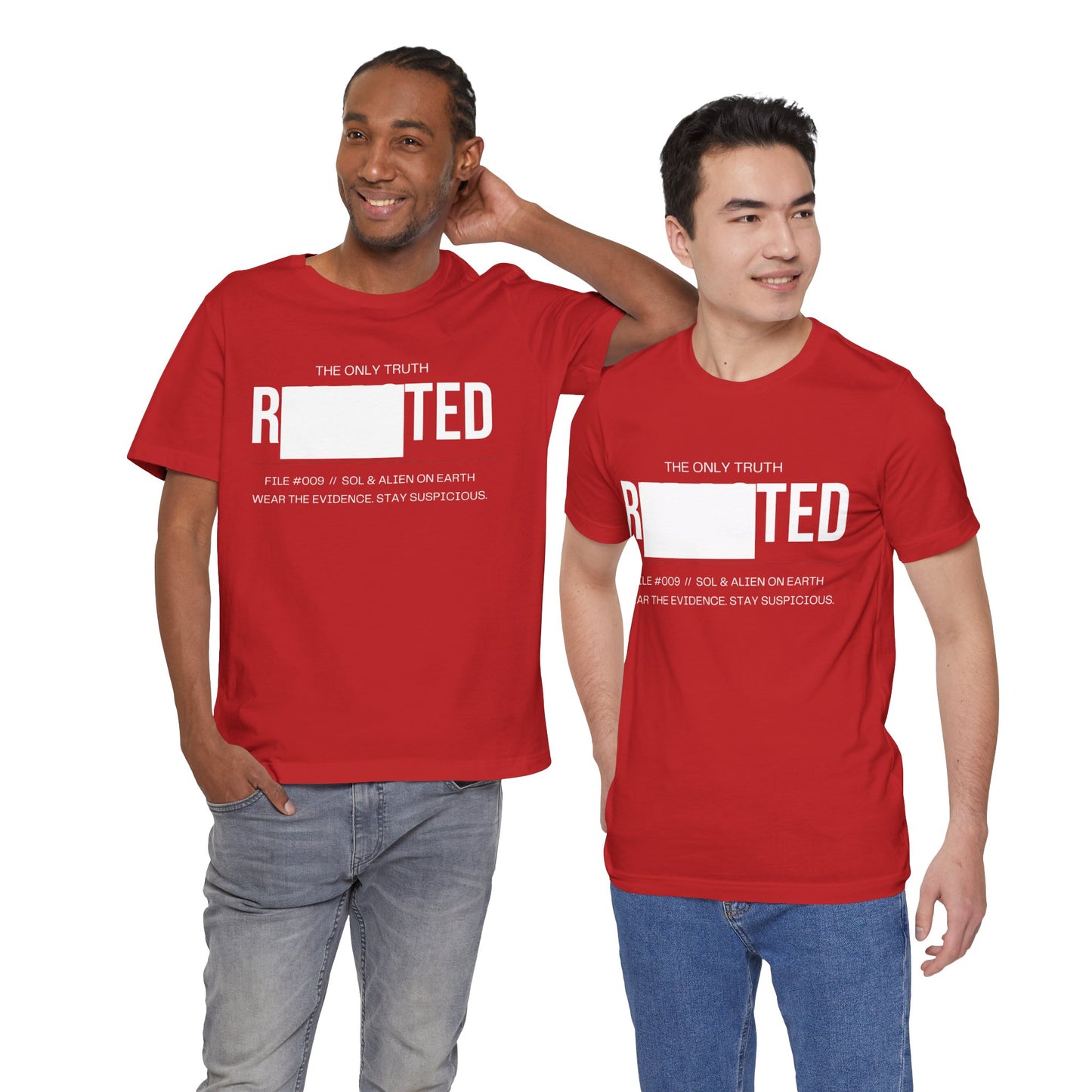 Redacted — Statement Tee | File #009