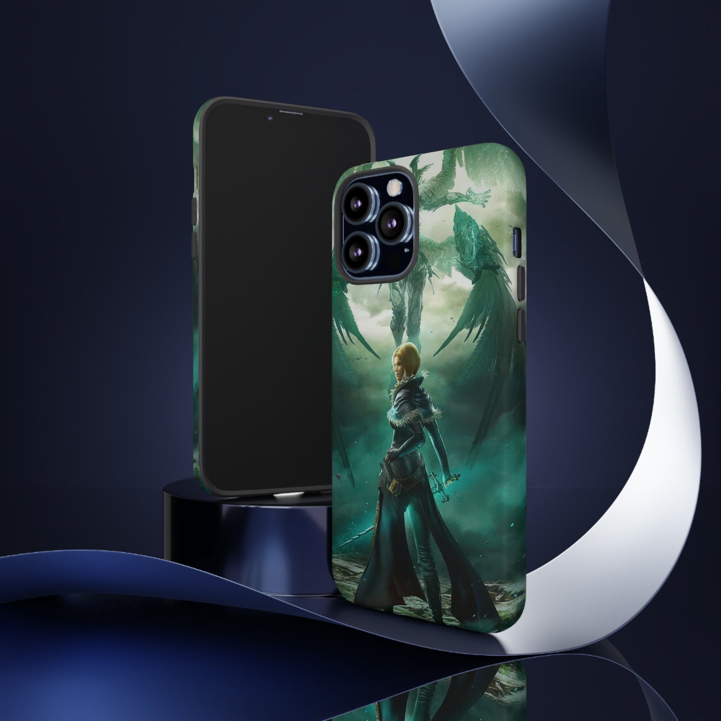 Final Fantasy XVI Benedikta Harman |  Enhance Tough Phone Cases for iPhone 11-15 Pro Max / Samsung S21 - 23 Ultra / Pixel 5 - 7