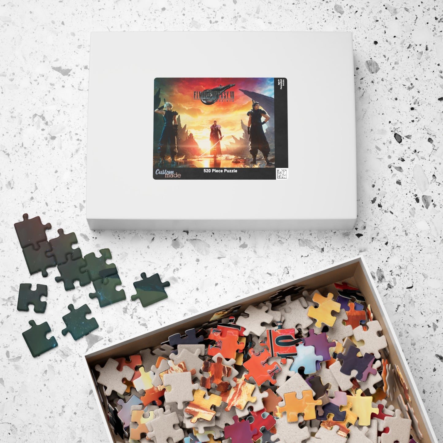 Final Fantasy VII Remake Rebirth | Cloud Zack Sephoroth | Jigsaw Puzzle (252, 520, 1014-piece)